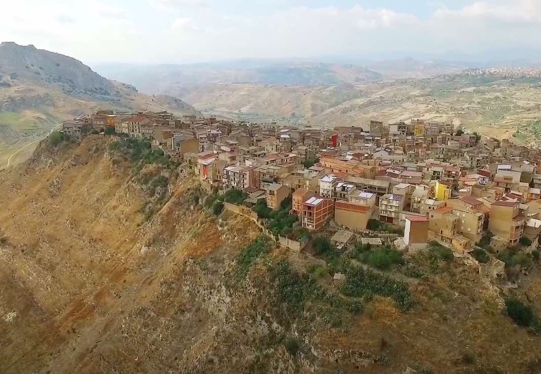 Photo of the village of Sant'Angelo Muxaro